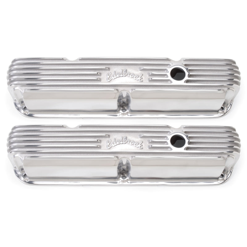 Edelbrock Valve Cover Classic Series Chrysler La 318-340-360 CI V8 Polshed Edelbrock Valve Cover Classic Series Chrysler La 318-340-360 CI V8 Polshed
