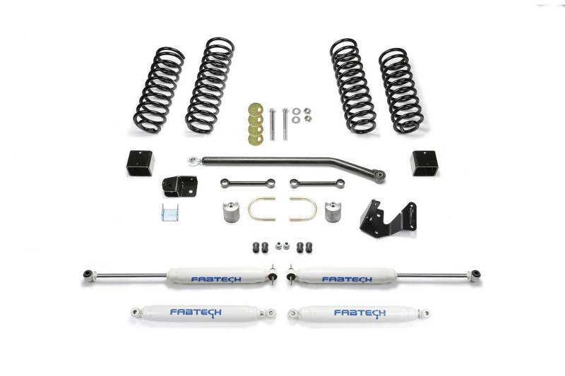Fabtech 07-18 Jeep JK 2-Door 3in Sport Ii w/Perf Shocks Fabtech 07-18 Jeep JK 2-Door 3in Sport Ii w/Perf Shocks