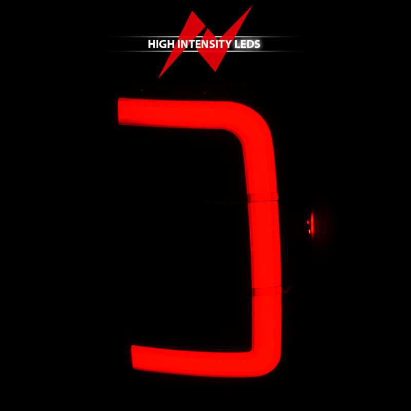 ANZO 01-11 Ford Ranger LED Taillights - Black Housing w/ Smoke Lens & Light Bar ANZO 01-11 Ford Ranger LED Taillights - Black Housing w/ Smoke Lens & Light Bar