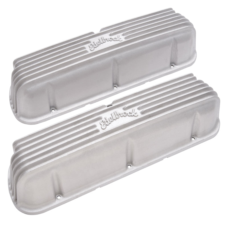 Edelbrock Valve Cover Classic Series Ford 1962-95 221 351W V8 Satin Edelbrock Valve Cover Classic Series Ford 1962-95 221 351W V8 Satin
