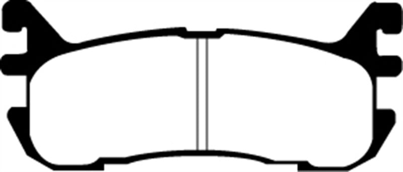 EBC 97-02 Ford Escort 2.0 Yellowstuff Rear Brake Pads EBC 97-02 Ford Escort 2.0 Yellowstuff Rear Brake Pads