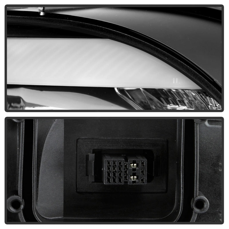 Spyder BMW X5 E70 07-10 Xenon/HID AFS High-Power LED Headlights - Black PRO-YD-BMWE7007AFSHIDAP-BK Spyder BMW X5 E70 07-10 Xenon/HID AFS High-Power LED Headlights - Black PRO-YD-BMWE7007AFSHIDAP-BK