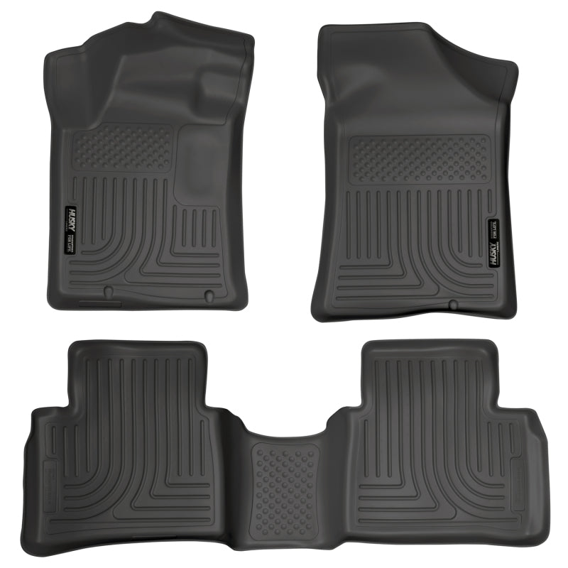 Husky Liners 13 Nissan Altima Weatherbeater Black Front & 2nd Seat Floor Liners Husky Liners 13 Nissan Altima Weatherbeater Black Front & 2nd Seat Floor Liners