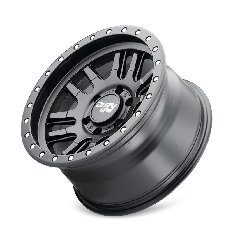 Dirty Life 9309 Canyon Pro 17x9/6x139.7 BP/0mm Offset/106mm Hub Matte Black Wheel - Beadlock Dirty Life 9309 Canyon Pro 17x9/6x139.7 BP/0mm Offset/106mm Hub Matte Black Wheel - Beadlock