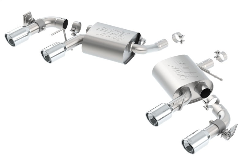Borla 2016 Chevy Camaro V6 AT/MT ATAK Rear Section Exhaust w/ Dual Mode Valves Borla 2016 Chevy Camaro V6 AT/MT ATAK Rear Section Exhaust w/ Dual Mode Valves
