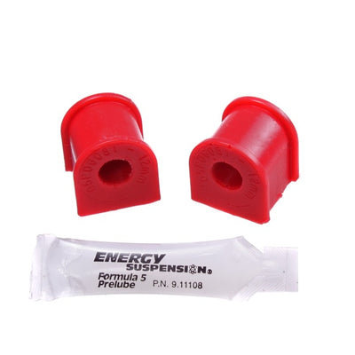 Energy Suspension 06-11 Honda Civic (Excl Si) 12mm Rear Sway Bar Bushings - Red