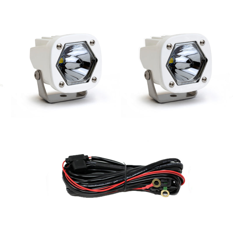 Baja Designs LED Light Pods SI Spot White Pair Baja Designs LED Light Pods SI Spot White Pair