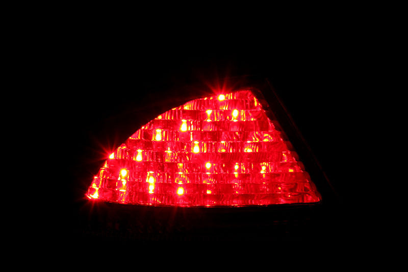 ANZO 2000-2005 Mercedes Benz S Class W220 LED Taillights Red/Smoke ANZO 2000-2005 Mercedes Benz S Class W220 LED Taillights Red/Smoke