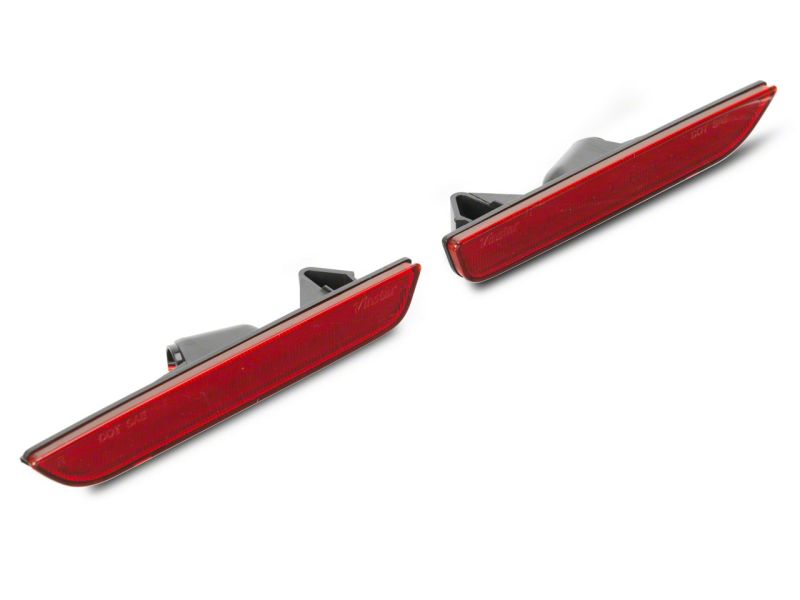 Raxiom 10-14 Ford Mustang Axial Series LED Rear Marker Lights- Red Raxiom 10-14 Ford Mustang Axial Series LED Rear Marker Lights- Red