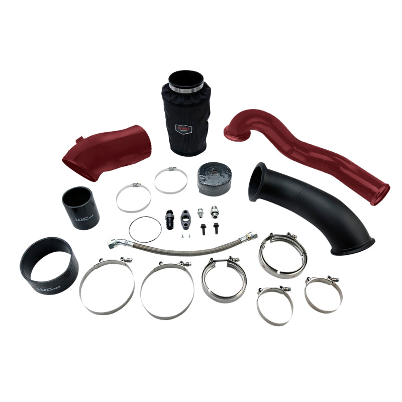 Wehrli 04.5-07 Dodge 5.9L Cummins S400 Turbo 2nd Gen Swap Kit (No Turbo/Manifold) - WCFab Red Wehrli 04.5-07 Dodge 5.9L Cummins S400 Turbo 2nd Gen Swap Kit (No Turbo/Manifold) - WCFab Red