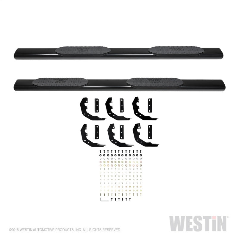 Westin 19-21 Ram 1500 Crew Cab PRO TRAXX 6 Oval Nerf Step Bars - Black Westin 19-21 Ram 1500 Crew Cab PRO TRAXX 6 Oval Nerf Step Bars - Black