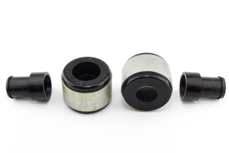 Whiteline Plus 10/01-05 BMW 3 Series E46 Front Control Arm - Lower Inner Rear Bushing Kit (66.mm OD) Whiteline Plus 10/01-05 BMW 3 Series E46 Front Control Arm - Lower Inner Rear Bushing Kit (66.mm OD)