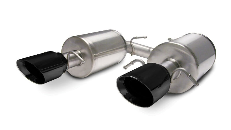 Corsa 2005-2007 Cadillac STS 4.6L 2.5in Axle-Back Dual Rear w Single 4in Black Pro-Series Tips Corsa 2005-2007 Cadillac STS 4.6L 2.5in Axle-Back Dual Rear w Single 4in Black Pro-Series Tips