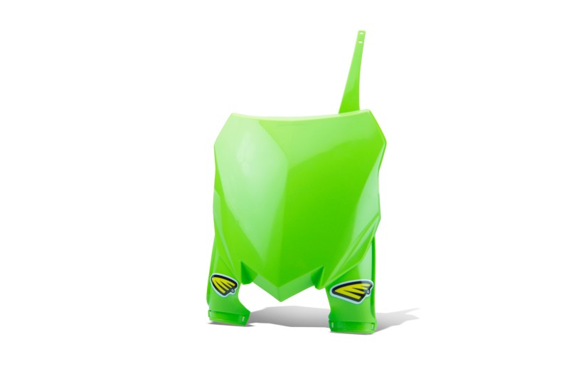 Cycra 13-16 Kawasaki KX250F Front Stadium Number Plate - OEM Green Cycra 13-16 Kawasaki KX250F Front Stadium Number Plate - OEM Green