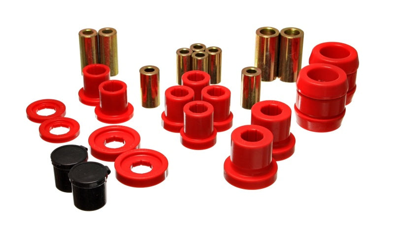 Energy Suspension 00-09 Honda S2000 Red Front End Control Arm Bushing Set Energy Suspension 00-09 Honda S2000 Red Front End Control Arm Bushing Set