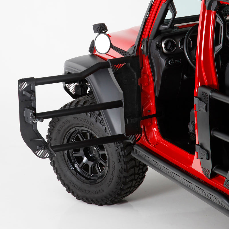 Go Rhino Jeep 18-21 Wrangler JLU/20-21 Gladiator JT Trailline Replacement Rear Tube Door Go Rhino Jeep 18-21 Wrangler JLU/20-21 Gladiator JT Trailline Replacement Rear Tube Door