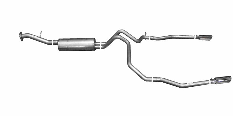 Gibson 00-01 Chevrolet Tahoe Base 4.8L 2.25in Cat-Back Dual Split Exhaust - Stainless Gibson 00-01 Chevrolet Tahoe Base 4.8L 2.25in Cat-Back Dual Split Exhaust - Stainless
