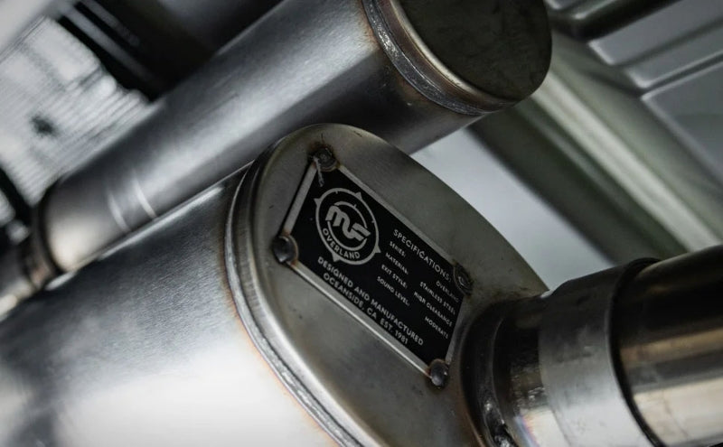 MagnaFlow 07-18 Jeep Wrangler JK Overland Series Axle-Back Exhaust System MagnaFlow 07-18 Jeep Wrangler JK Overland Series Axle-Back Exhaust System