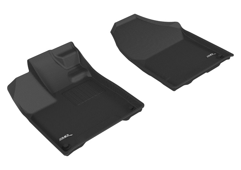 3D MAXpider 2016-2020 Honda Pilot/Passport Kagu 1st Row Floormat - Black 3D MAXpider 2016-2020 Honda Pilot/Passport Kagu 1st Row Floormat - Black