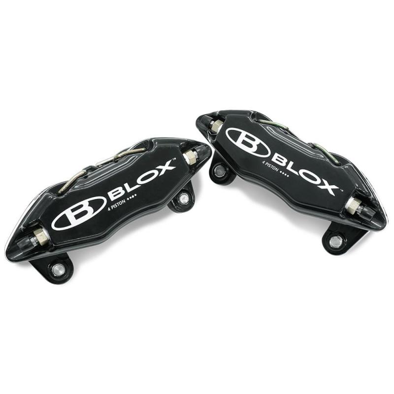BLOX Racing Forged 4 Piston Calipers - Pair (Fits Honda/Acura 262mm Rotors) BLOX Racing Forged 4 Piston Calipers - Pair (Fits Honda/Acura 262mm Rotors)