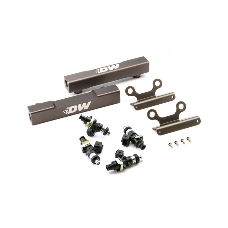 DeatschWerks 02+ Subaru WRX / 07+ STI/LGT Top Feed Fuel Rail Upgrade Kit w/ 1500cc Injectors DeatschWerks 02+ Subaru WRX / 07+ STI/LGT Top Feed Fuel Rail Upgrade Kit w/ 1500cc Injectors