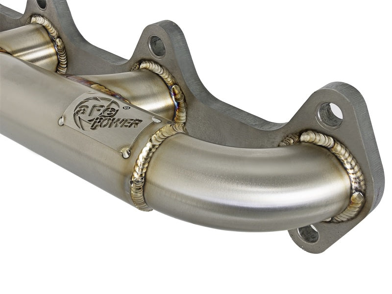 aFe Twisted Steel Header Turbo Manifold (T4) 98.5-02 Dodge Diesel Trucks L6 5.9L (td) aFe Twisted Steel Header Turbo Manifold (T4) 98.5-02 Dodge Diesel Trucks L6 5.9L (td)