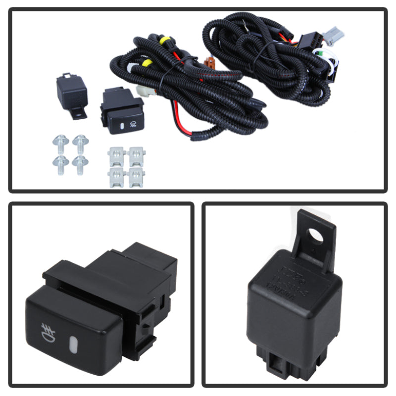 Spyder Nissan versa 2015+ OEM Fog Lights w/Switch Clear FL-NV2015-C Spyder Nissan versa 2015+ OEM Fog Lights w/Switch Clear FL-NV2015-C