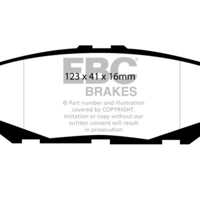 EBC 93-94 Lexus LS400 4.0 Yellowstuff Rear Brake Pads