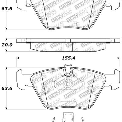 StopTech Performance Brake Pads