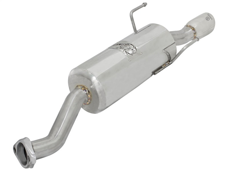 aFe POWER 07-08 Honda Fit L4-1.5L 2in. 304 SS Axle-Back Exhaust System aFe POWER 07-08 Honda Fit L4-1.5L 2in. 304 SS Axle-Back Exhaust System