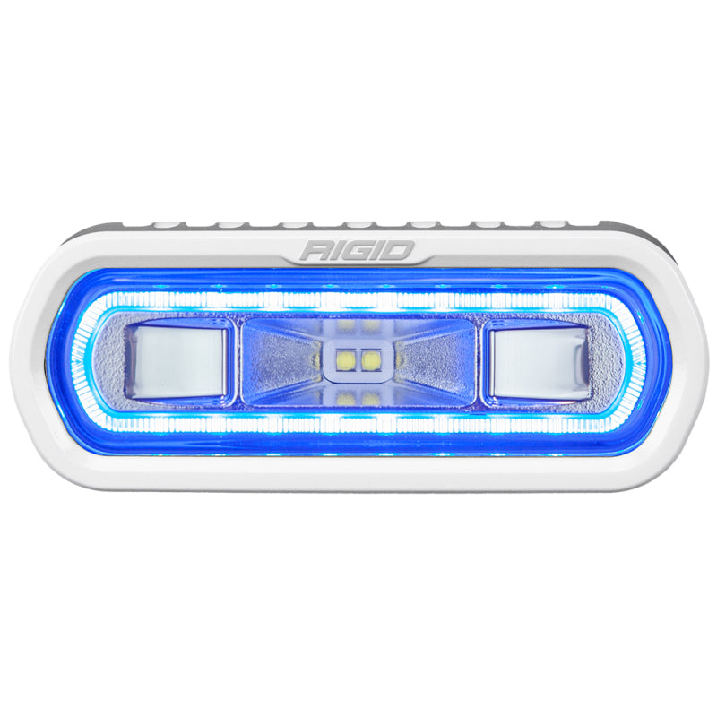 Rigid Industries SR-L Series Marine LED Flood/Spreader w/ Blue Halo - Universal Rigid Industries SR-L Series Marine LED Flood/Spreader w/ Blue Halo - Universal