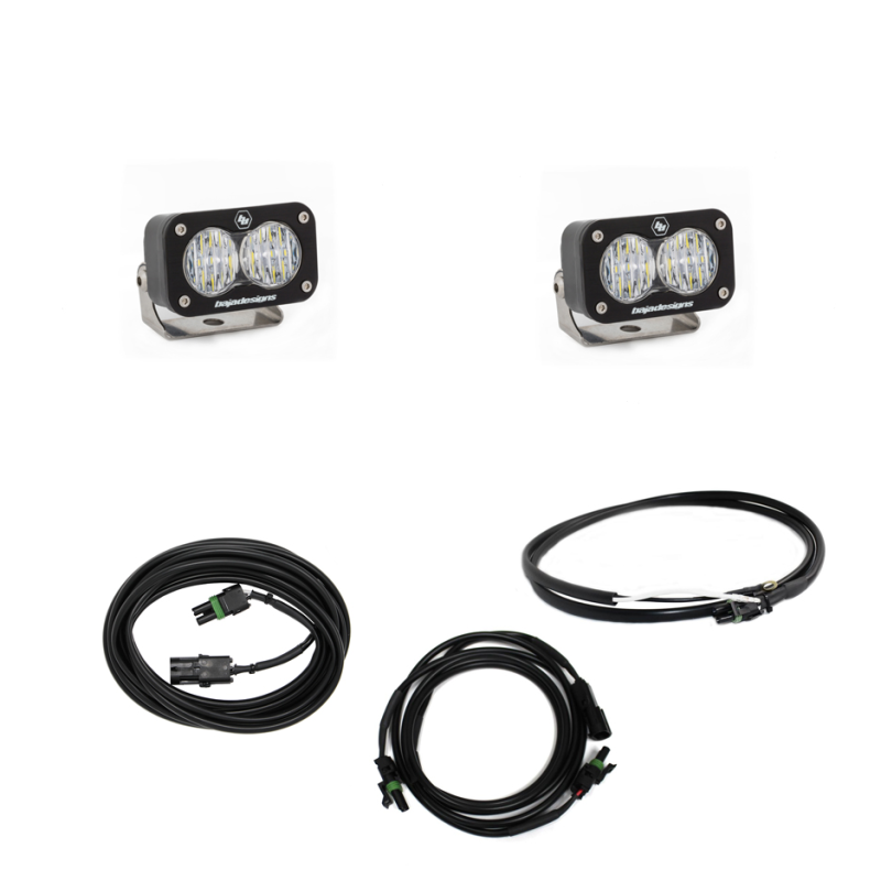Baja Designs Jeep JL LED Light Kit Reverse Kit w/ Upfitter Dual S2 Sport w/C Baja Designs Jeep JL LED Light Kit Reverse Kit w/ Upfitter Dual S2 Sport w/C