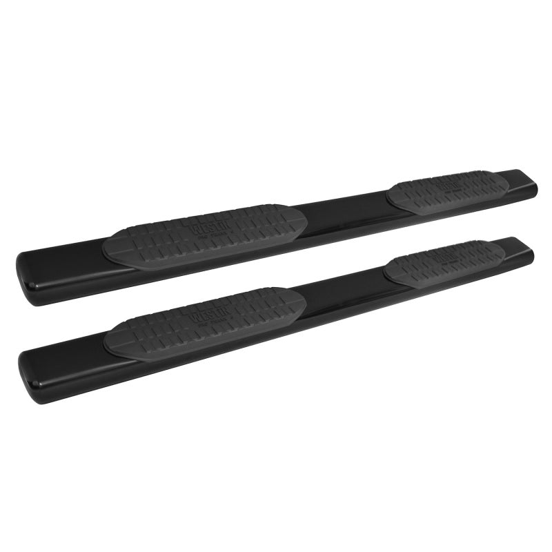 Westin 1999-2013 Chevy Silverado 1500 Ext Cab PRO TRAXX 6 Oval Nerf Step Bars - Black Westin 1999-2013 Chevy Silverado 1500 Ext Cab PRO TRAXX 6 Oval Nerf Step Bars - Black