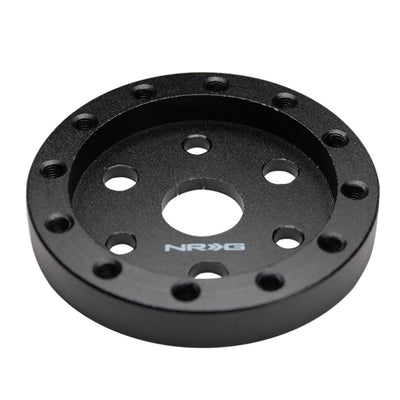 NRG 3 Hole to 6 Hole Steering Wheel Adapter 1/2in. - Black