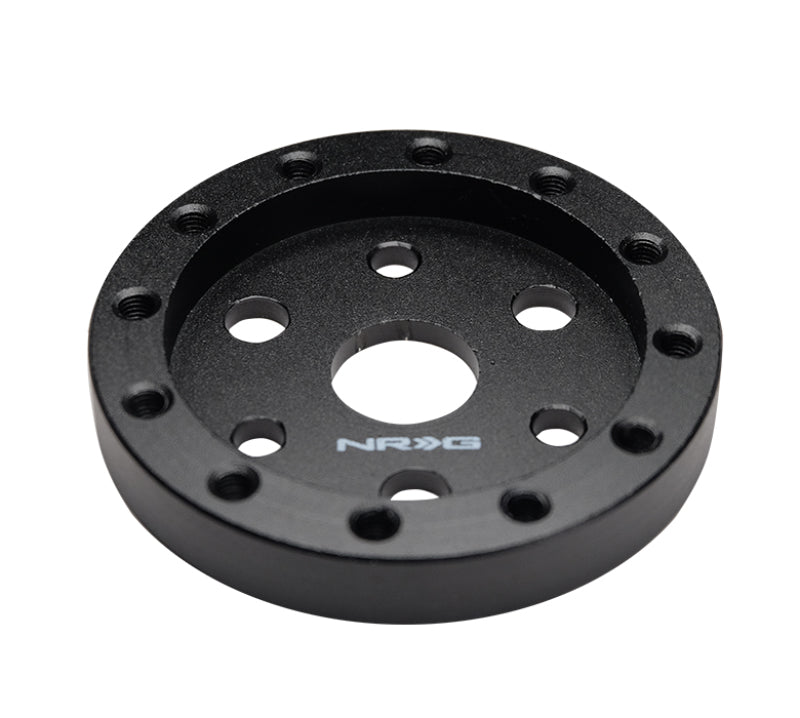 NRG 3 Hole to 6 Hole Steering Wheel Adapter 1/2in. - Black NRG 3 Hole to 6 Hole Steering Wheel Adapter 1/2in. - Black