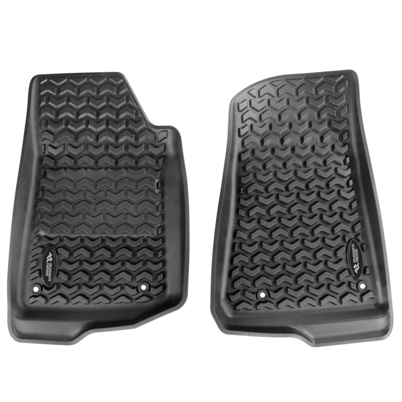 Rugged Ridge Floor Liner Kit Black F/R 20-21 Jeep Gladiator (JT) Rugged Ridge Floor Liner Kit Black F/R 20-21 Jeep Gladiator (JT)