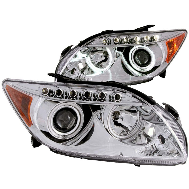 ANZO 2005-2010 Scion Tc Projector Headlights w/ Halo Chrome (CCFL) ANZO 2005-2010 Scion Tc Projector Headlights w/ Halo Chrome (CCFL)