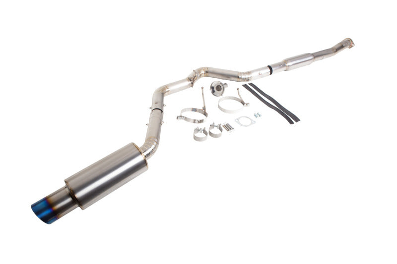 Revel 15-21 WRX/STi 11-14 WRX STi 08-14 WRX Ultra Ti Titanium Single Exit Catback Exhaust Revel 15-21 WRX/STi 11-14 WRX STi 08-14 WRX Ultra Ti Titanium Single Exit Catback Exhaust