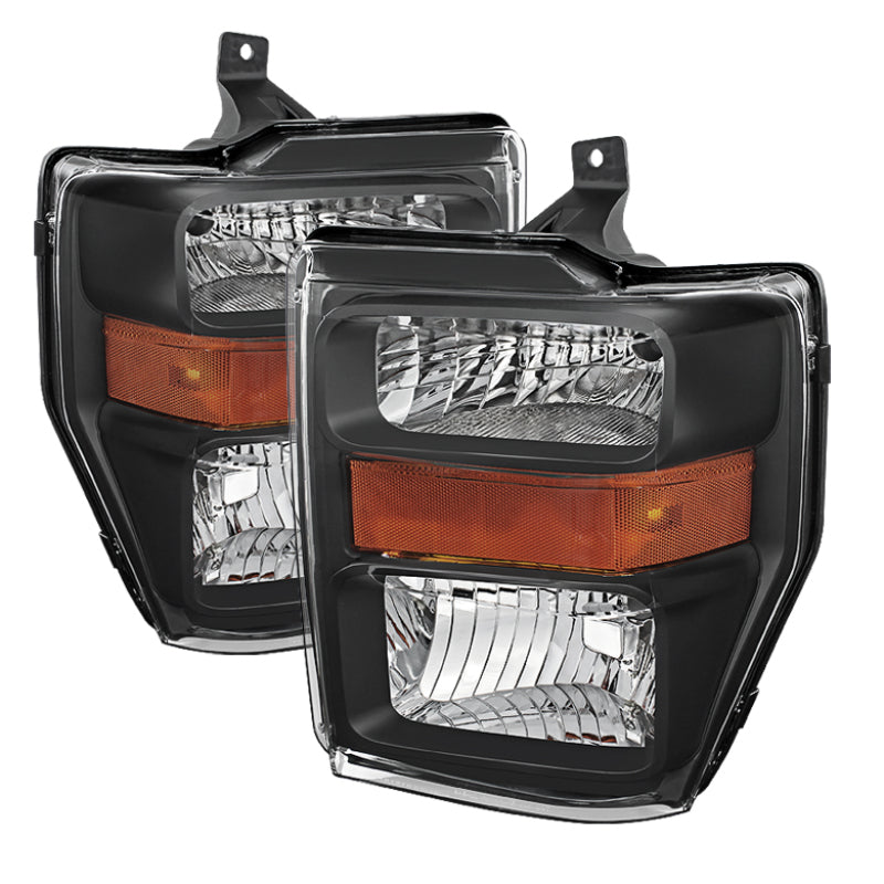 Xtune Ford F250/350/450 Super Duty 08-10 OEM Headlights Black HD-JH-FS08-AM-BK Xtune Ford F250/350/450 Super Duty 08-10 OEM Headlights Black HD-JH-FS08-AM-BK