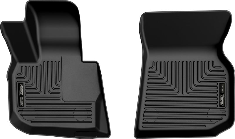 Husky Liners 18-23 BMW X3 X-Act Contour Black Front Floor Liners Husky Liners 18-23 BMW X3 X-Act Contour Black Front Floor Liners
