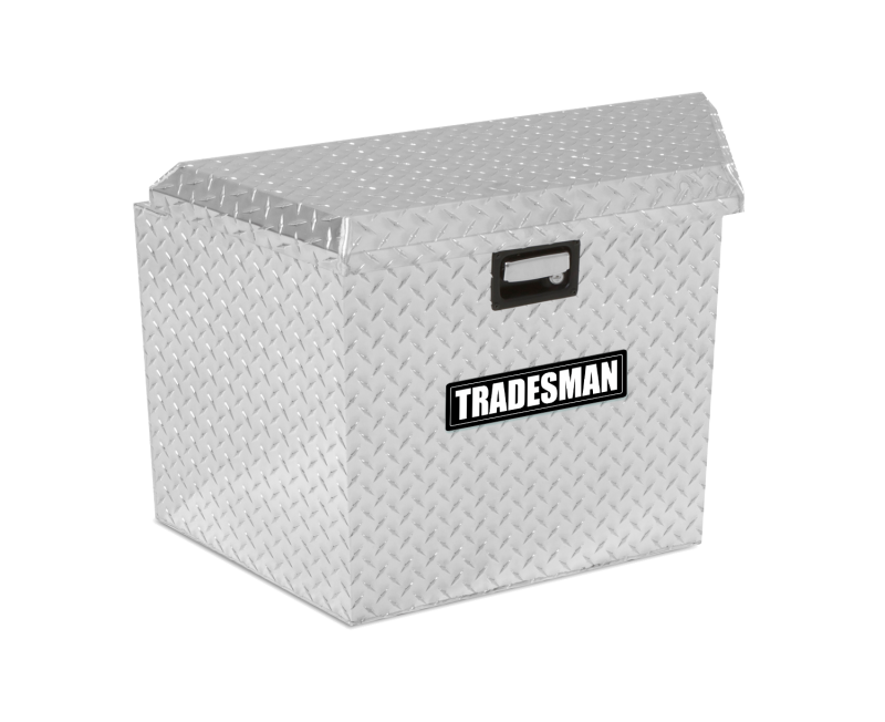Tradesman Aluminum Trailer Tongue Storage Box (21in.) - Brite Tradesman Aluminum Trailer Tongue Storage Box (21in.) - Brite