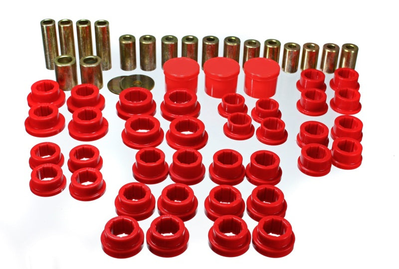 Energy Suspension 02-09 350Z / 03-07 Infiniti G35 Coupe Red Rear Control Arm Bushing Set Energy Suspension 02-09 350Z / 03-07 Infiniti G35 Coupe Red Rear Control Arm Bushing Set