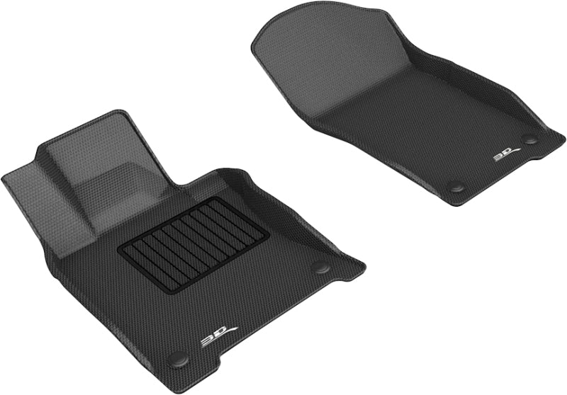 3D MAXpider 2018-2020 Infiniti Q50/Q60 Kagu 1st Row Floormat - Black 3D MAXpider 2018-2020 Infiniti Q50/Q60 Kagu 1st Row Floormat - Black