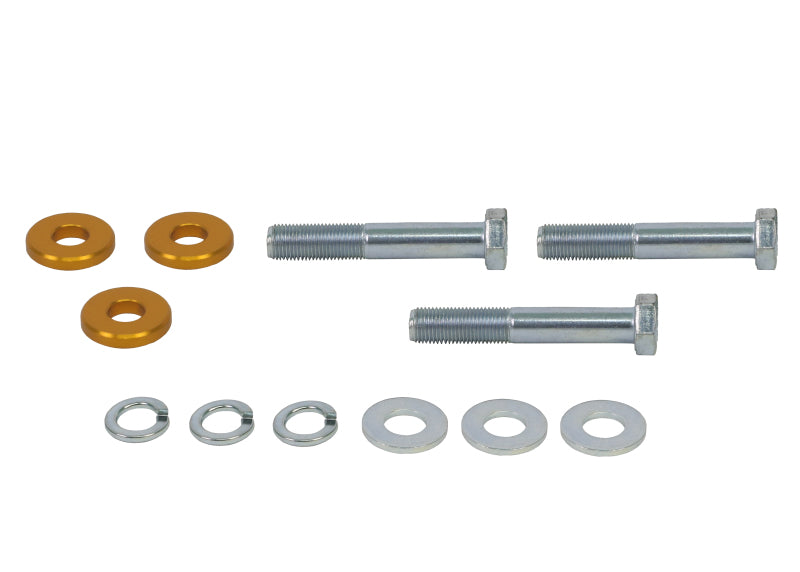 Whiteline 1/04+ Mazda 3 / 5/05+ Ford Focus Front Bump-Steer Kit Whiteline 1/04+ Mazda 3 / 5/05+ Ford Focus Front Bump-Steer Kit