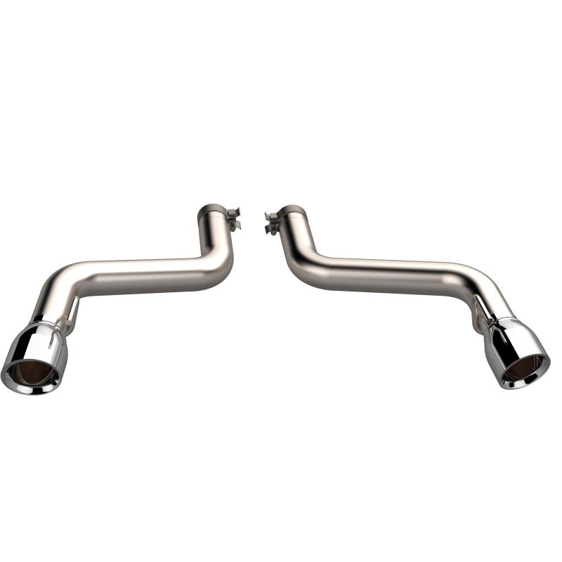 QTP 16-18 Chevrolet Camaro SS 6.2L 304SS Eliminator Muffler Delete Axle Back Exhaust w/4.5in Tips QTP 16-18 Chevrolet Camaro SS 6.2L 304SS Eliminator Muffler Delete Axle Back Exhaust w/4.5in Tips