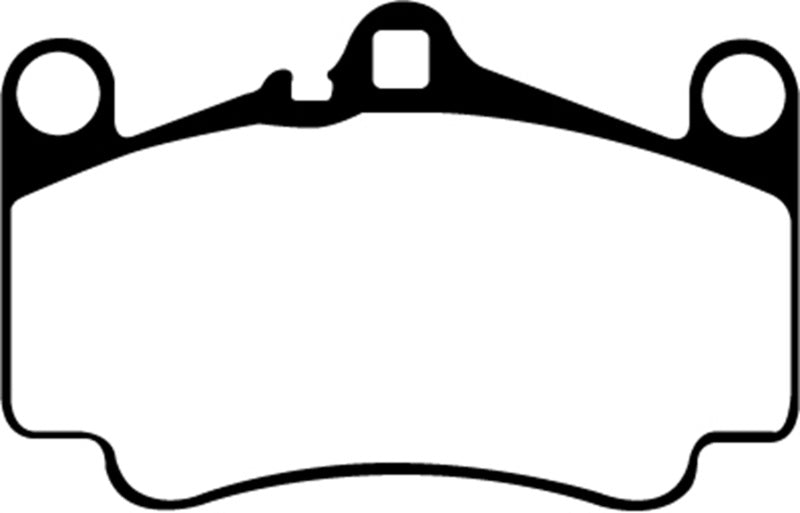 EBC 03-05 Porsche 911 (996) (Cast Iron Rotor only) 3.6 Carrera 4S Redstuff Front Brake Pads EBC 03-05 Porsche 911 (996) (Cast Iron Rotor only) 3.6 Carrera 4S Redstuff Front Brake Pads