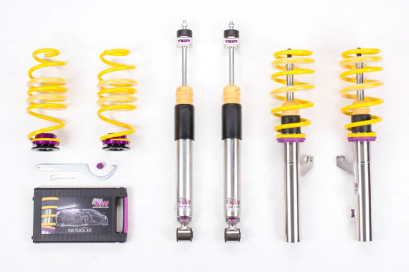 KW Coilover Kit V3 Audi A3 (8V) & Golf VII FWD/ TDI KW Coilover Kit V3 Audi A3 (8V) & Golf VII FWD/ TDI