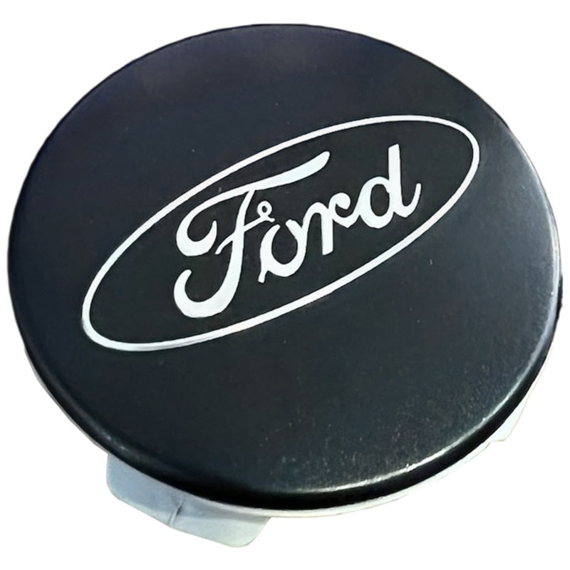 Ford Racing Ford Car Black & Chrome Wheel Center Cap Kit - Satin Ford Racing Ford Car Black & Chrome Wheel Center Cap Kit - Satin