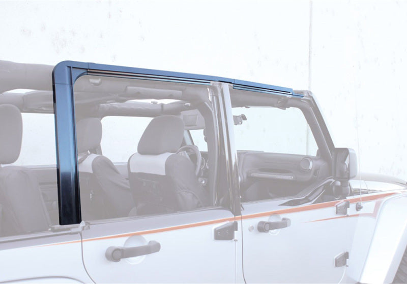 Rampage 2007-2018 Jeep Wrangler(JK) Unlimited Door Surround Kit - Black Rampage 2007-2018 Jeep Wrangler(JK) Unlimited Door Surround Kit - Black