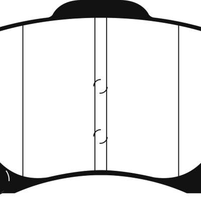 EBC 2013+ Lincoln MKZ 2.0L Hybrid Yellowstuff Front Brake Pads